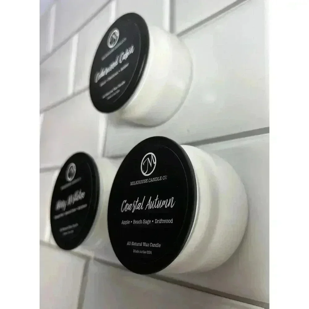 3 Milkhouse Candle Company Candles Brand New 1.5 Oz Each Assorted Scents